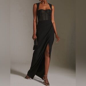 Black Halo Malvina Gown Worn Once